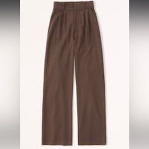 Abercrombie tailored wide leg trousers
